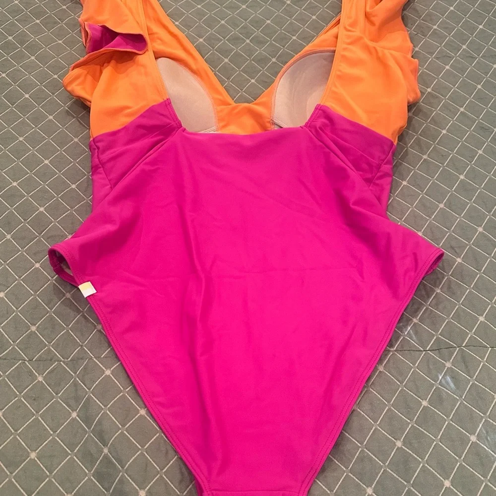 Summersalt Ruffle Backflip One Piece - Picture 2 of 8